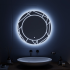 Oglinda LED Touch ASTRIX, 60cm, 6000K, Dimabila, Sistem Dezaburire [2]
