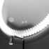 Oglinda LED Rotunda 70cm, Stellaire Touch, Sistem Dezaburire, Dimabila [2]