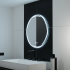 Oglinda LED Rotunda, 70cm, Zaffiro Touch, Sistem Dezaburire, Dimabila [5]