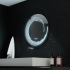 Oglinda LED Rotunda, 60cm, Lira Touch, Sistem Dezaburire, Dimabila [3]