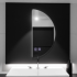 Oglinda LED Semiluna 50x100cm, Arcuat Touch, Sistem Dezaburire, Dimabila [3]