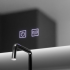 Oglinda LED Semiluna, 60x54, Soluna Touch, Sistem Dezaburire, Dimabila [2]