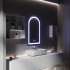 Oglinda LED Touch cu Functie Dezaburire, 80x50cm [4]