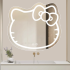 Oglinda LED Kitty Pisica, 80X70, Touch, Sistem Dezaburire, Dimabila [3]