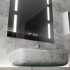 Oglinda LED Touch Erich S86/60X80 Sistem Dezaburire, Ceas si Temperatura 60x80 cm [2]