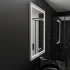 Oglinda LED Rectangulara, 60x80cm, Verite Imperial Silver Motion Glow Marcello, Sistem Dezaburire, Ceas & Termometru, Dimabila [4]