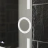 Oglinda LED Rectangulara, 80x60cm, Eclat MotionGlow Marcello, Sistem Dezaburire, Ceas & Termometru, Lupa Cosmetica, Dimabila [3]
