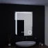 Oglinda LED Rectangulara, 60x80cm, Precision MotionGlow Marcello, Sistem Dezaburire, Ceas & Termometru, Lupa Cosmetica, Dimabila [4]