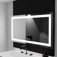Oglinda LED Rectangulara, 160x80cm, Verite MotionGlow Marcello, Sistem Dezaburire, Ceas & Termometru, Dimabila Oglinda LED Rectangulara, 160x80cm, Verite MotionGlow Marcello, Sistem Dezaburire, Ceas & Termometru, Dimabila