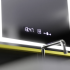 Oglinda LED Rectangulara, 50x70cm, Verite Royale Gold Motion Glow Marcello, Sistem Dezaburire, Ceas & Termometru, Dimabila [2]
