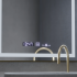 Oglinda LED Rectangulara, 60x80cm, Verite Royale Gold MotionGlow Marcello, Sistem Dezaburire, Ceas & Termometru, Dimabila [4]