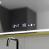 Oglinda LED Rectangulara, 80x60cm, Verite Royale Gold MotionGlow Marcello, Sistem Dezaburire, Ceas & Termometru, Dimabila [3]