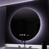 Oglinda LED Rotunda, 70cm, Serenite MotionGlow Marcello, Sistem Dezaburire, Ceas & Termometru, Dimabila [3]