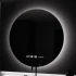Oglinda LED Rotunda, 70cm, Serenite MotionGlow Marcello, Sistem Dezaburire, Ceas & Termometru, Dimabila [4]