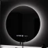 Oglinda LED Rotunda, 80cm, Serenite MotionGlow Marcello, Sistem Dezaburire, Ceas & Termometru, Dimabila [4]