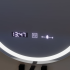 Oglinda LED Ovala, 50x80cm, Eminence MotionGlow Marcello, Sistem Dezaburire, Ceas & Termometru, Dimabila [2]