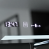 Oglinda LED Rectangulara, 60x80cm, Rayonnement MotionGlow Marcello, Sistem Dezaburire, Ceas & Termometru, Dimabila [2]