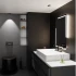 Oglinda LED Rectangulara, 60x80cm, Rayonnement MotionGlow Marcello, Sistem Dezaburire, Ceas & Termometru, Dimabila [4]