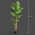 Planta Artificiala Tip Monstera Deliciosa, 17 frunze, 220 cm, Verde [4]
