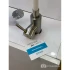 Baterie cu Pipa Flexibila, Inox SUS304, Satinat si Alb, CF025WH [3]