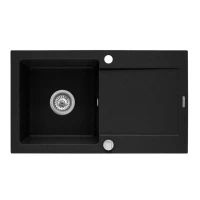 Chiuveta Bucatarie Inox 75x45 cm Negru Grafit Chiuveta Bucatarie Inox 75x45 cm Negru Grafit