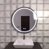 Oglinda LED Rotunda 60cm, Lucea Touch, Rama Neagra, Sistem Dezaburire, Dimabila [3]