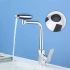 Baterie Lavoar Cartus Ceramic Pipa Rotativa Crom Lucios Racorduri Incluse EC02 [2]