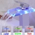 Baterie Lavoar, Aliaj si Sticla, Crom, Lumina RGB, Schimbare de culoare in functie de temperatura apei, OD3008 [4]