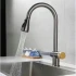 Baterie Bucatarie cu Dus Extractibil Inox Gri Cu Functie Cascada YB1500N [3]