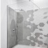 Paravan dus Walk-In 120x195 cm, sticla securizata 8 mm, transparenta, profil metalic rezistent [2]
