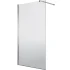 Paravan dus Walk-In 90x195 cm, sticla securizata 8 mm, satin, profil metalic rezistent [4]