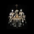 Candelabru Cristal Luciano, 6xE14, Auriu, Metal si Cristal [2]