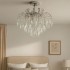 Candelabru Cristal EDINBURGH Eleganza, 5xE27, Diametru 47cm, Crom Lucios [4]