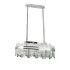 Candelabru LED Cristal cu Telecomanda Morgan 140W Dimabil Argintiu [2]