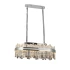 Candelabru LED Cristal cu Telecomanda Morgan 140W Dimabil Argintiu [3]