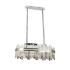 Candelabru LED Cristal cu Telecomanda Morgan 140W Dimabil Argintiu [4]