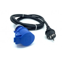 Cablu de alimentare cu priza EURO 230/50, 3 x2,5, 16A - CNO-230EP-3M Cablu de alimentare cu priza EURO 230/50, 3 x2,5, 16A - CNO-230EP-3M