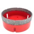 Carota diamantata pt. gresie portelanata & piatra - diam. 100mm - Profesional Standard - DXDY.REDrill.100 [4]