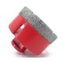 Carota diamantata pt. gresie portelanata & piatra - diam. 75mm - Profesional Standard - DXDY.REDrill.75 [4]