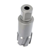 Carota pt. otel din carbura de tungsten, ⌀ 32mm, h=50mm, cu prindere Weldon - DXDY.P-TCT-50.32.W Carota pt. otel din carbura de tungsten, ⌀ 32mm, h=50mm, cu prindere Weldon - DXDY.P-TCT-50.32.W
