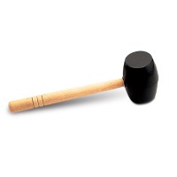 Ciocan din cauciuc negru 500g - RUBI-65905