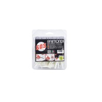 Clipsuri sistem nivelare RLS SOS pt. gresie, faianta si placi - Rost 1.5-5mm - 130 buc - Raimondi-180VSOS0130