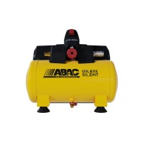 Compresor de aer cu piston fara ulei, silentios - 0.55 kW, 110 L/min, 8 bari - Rezervor 6 Litri - ABAC-START-XT-SIL-07 Compresor de aer cu piston fara ulei, silentios - 0.55 kW, 110 L/min, 8 bari - Rezervor 6 Litri - ABAC-START-XT-SIL-07