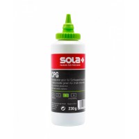 Creta de marcare pt. aparate de trasare cu sfoara, verde CPG, 230gr - Sola-66153101