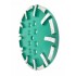 Disc cu segmenti diamantati pt. slefuire pardoseli - segment dur - Verde - 250 mm - prindere 19mm - DXDY.8500.250.23 [2]