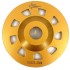 Disc cupa diamantata cu dinti alternativi pentru slefuire rapida de Beton si Abrazive 125mmx22,2mm PREMIUM - DXDY.PLCC.125 [3]
