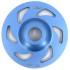 Disc cupa diamantata forma L pentru slefuire Beton/Abrazive 115x22,2mm Standard Profesional - BlueLine - DXDY.BLLC.115 [3]