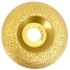 Disc diamantat curbat pentru slefuiri si sanfren in placi 100x22,23 (mm) Granulatie #45 - DXDY.4047.100.45 [2]