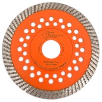 Disc diamantat pentru taiat Granit, Piatra, Beton armat, Materiale dure TURBO Laser 115x22,23mm SUPER PREMIUM - DXDY.PMPT.115