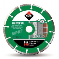 Disc diamantat pt. beton si caramida 230mm, SEV 230 Pro - RUBI-25916 Disc diamantat pt. beton si caramida 230mm, SEV 230 Pro - RUBI-25916
